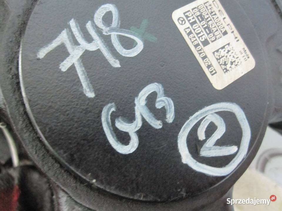 MERCEDES W203 W204 22 CDI 646811 pompa wtryskowa Kielce sprzedam