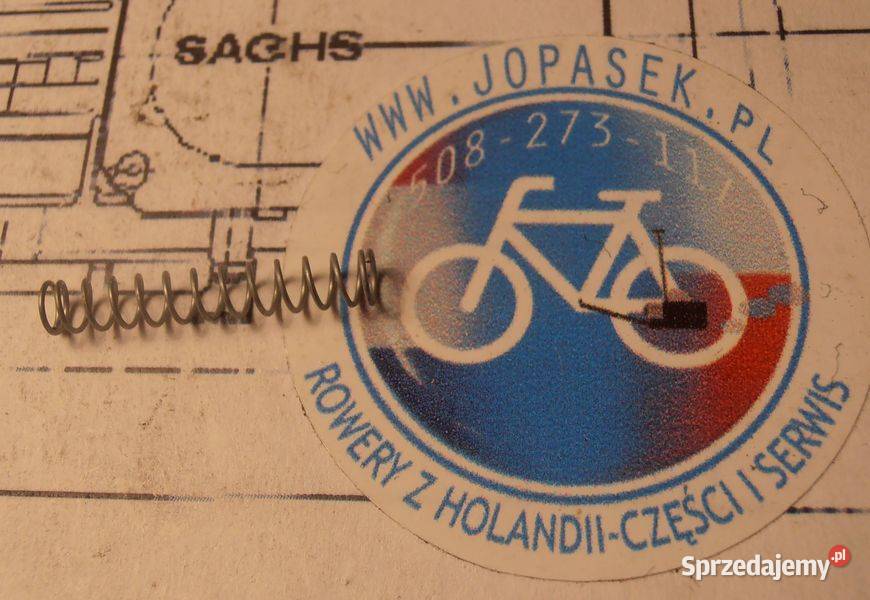 Sprężynka bendiksa Estart sprzęgła gaźnika SACHS Rogów