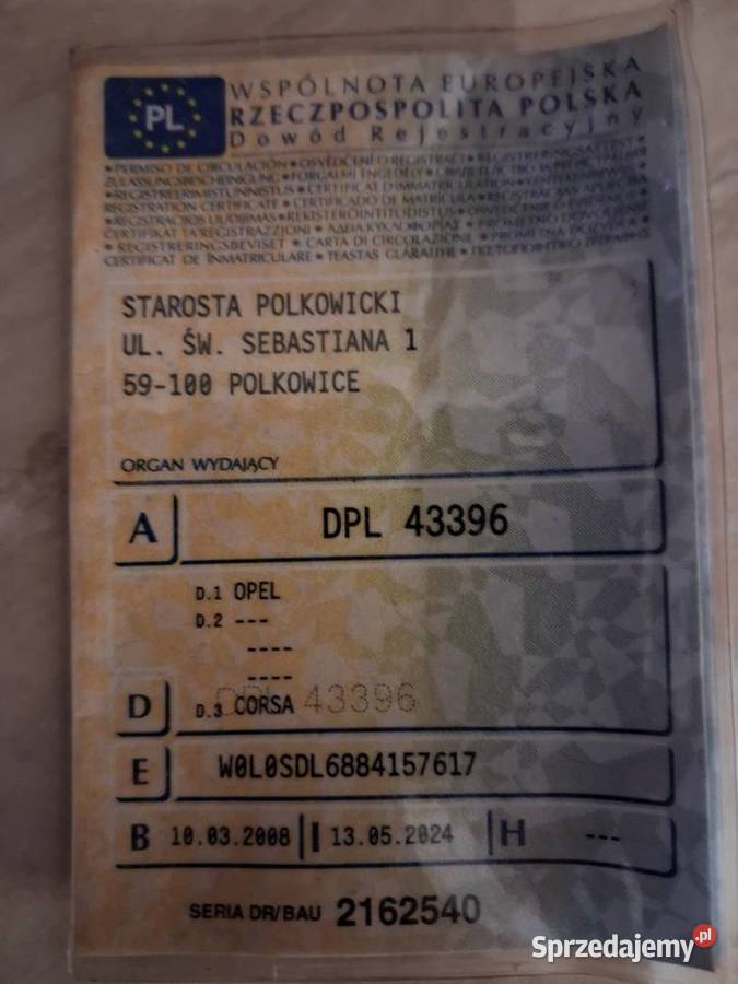 Opel Corsa D 256000km Motoryzacja dolnośląskie Chocianów