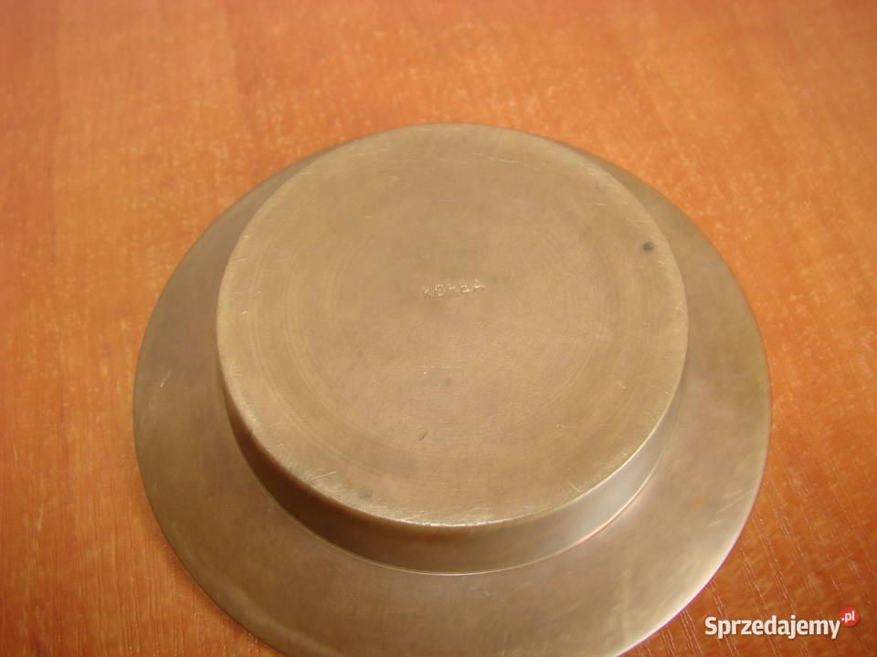 mosiężna koreańska popielniczka Pruszcz Gdański