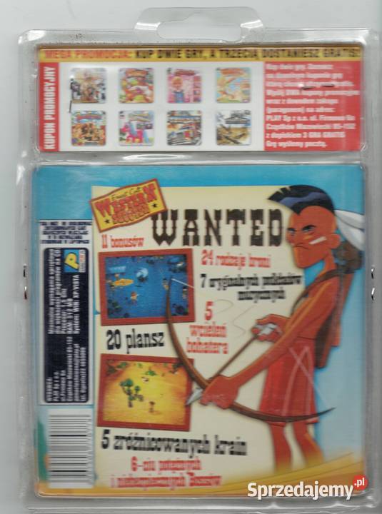 ERNEST COLT WESTERN SHOOTER PC CDROM POLSKA Warszawa