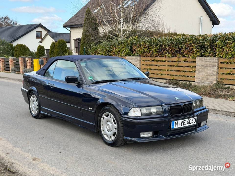 Bmw e36 cabrio 318i manual M Pakiet z VIN Skóry Stargard