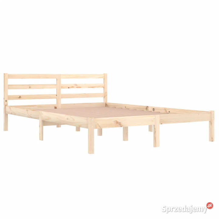 Rama łóżka lite drewno sosnowe 140x200 WM810430 205cm mazowieckie