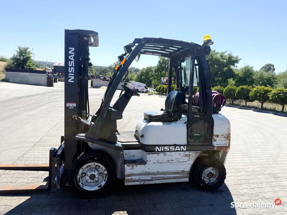 wózek widłowy NISSAN FG25 LPG 2500 Triplex 475m Nissan Działoszyn