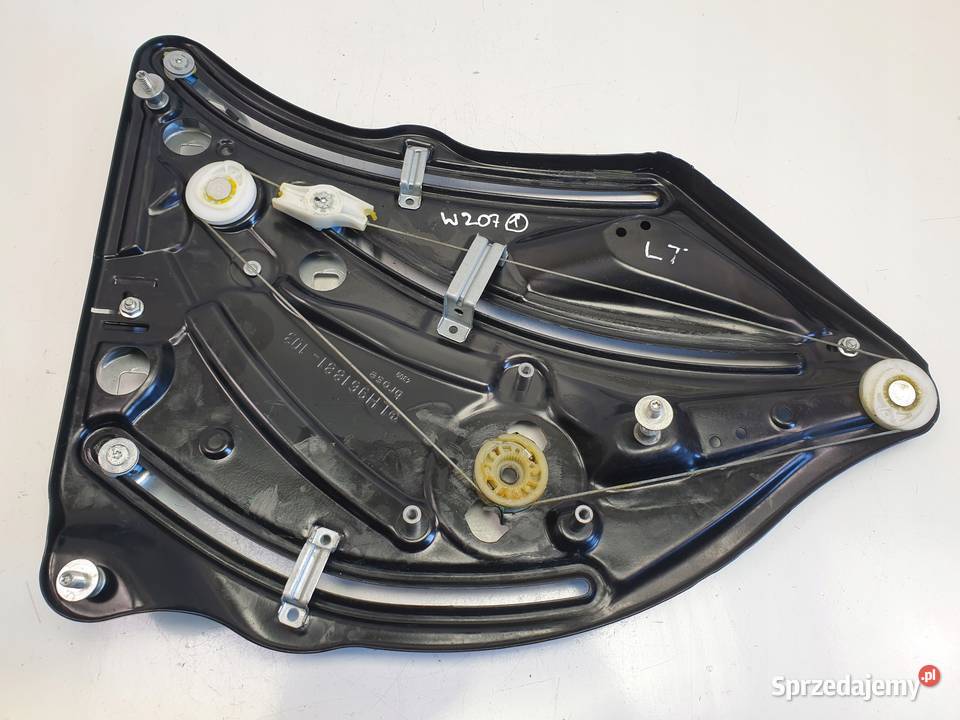 Mercedes W207 C207 A207 LEWY PODNOŚNIK SZYBY Rudka