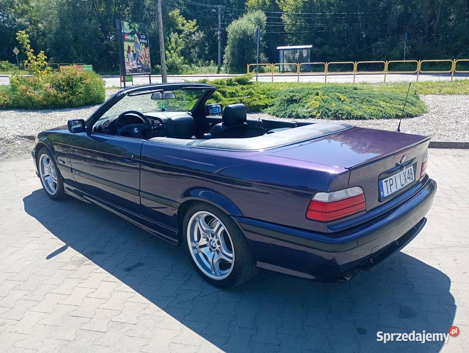 BMW Serii 3 E36 Cabrio Technoviolett M Pakiet aluminiowe felgi Działoszyce sprzedam