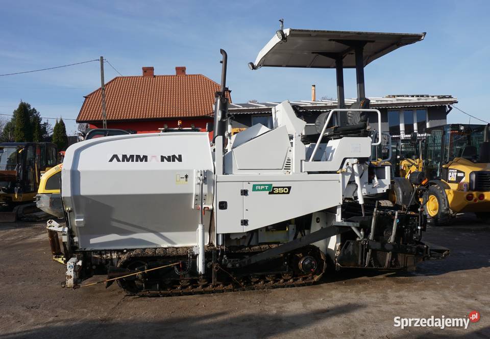 Rozściełacz do asfaltu Ammann ATF 350 E 2014 świętokrzyskie