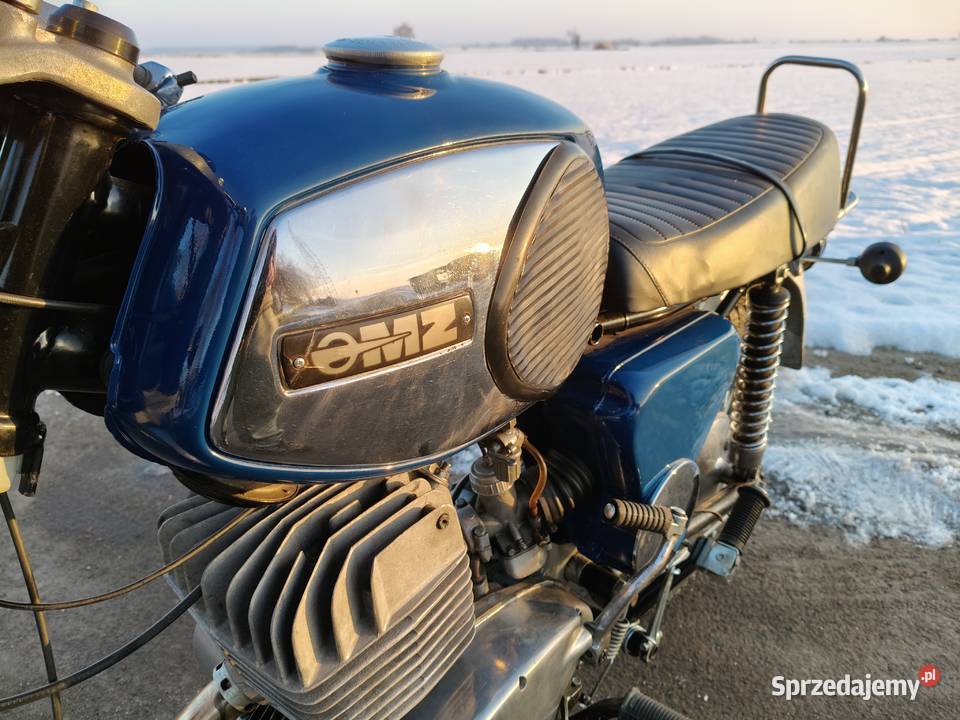 MZ TS 250 1975r z dokumentami do rejestracji wielkopolskie