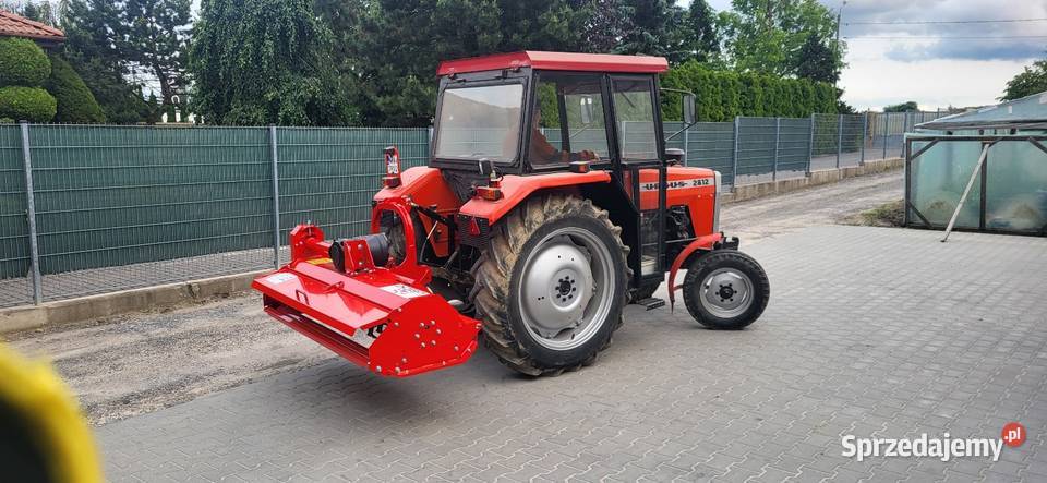 Usługi kosiarką bijakową koszenie trawy ugorów