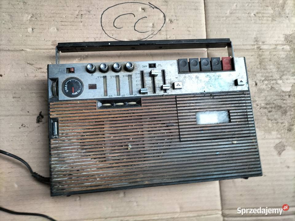 RADIO PRL RADIOMAGNETOFON UNITRA ELTRA MAJA Kamień-Kolonia