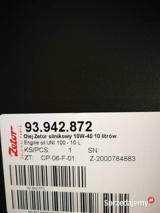 Olej silnikowy 10w40 uni 100 zachodniopomorskie Szczecin