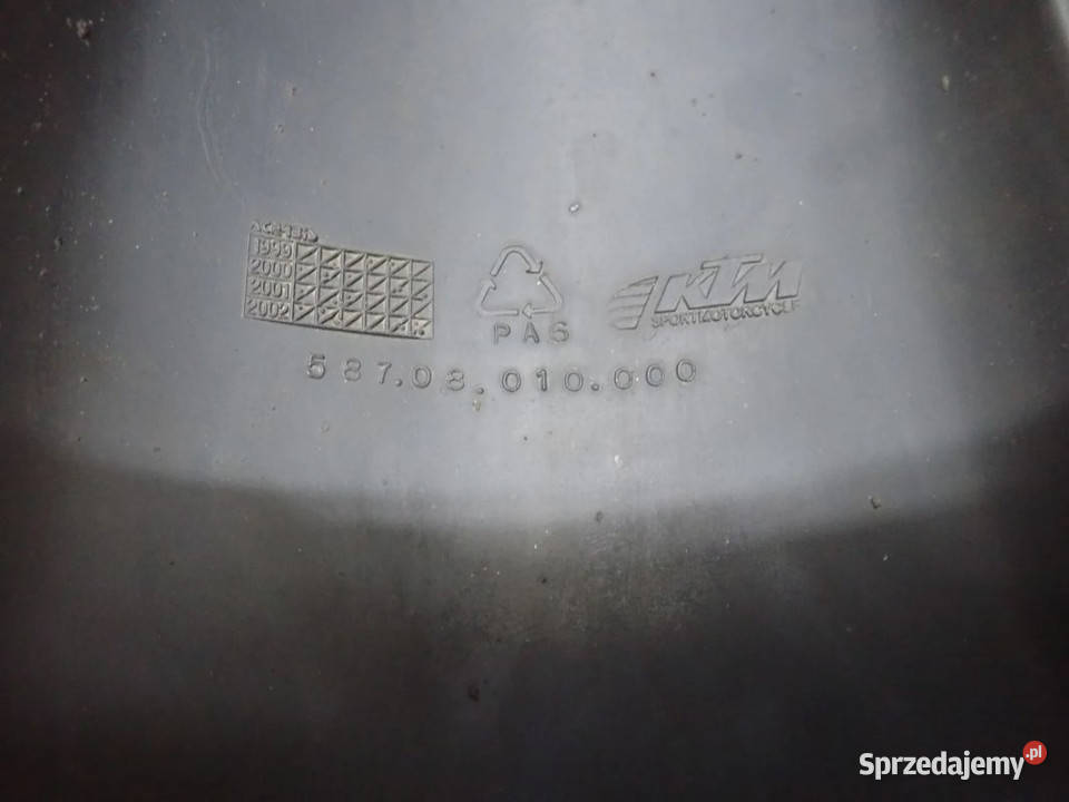 Błotnik Przód KTM 640 Duke 0205r 625 660 lubuskie Strzelce Krajeńskie