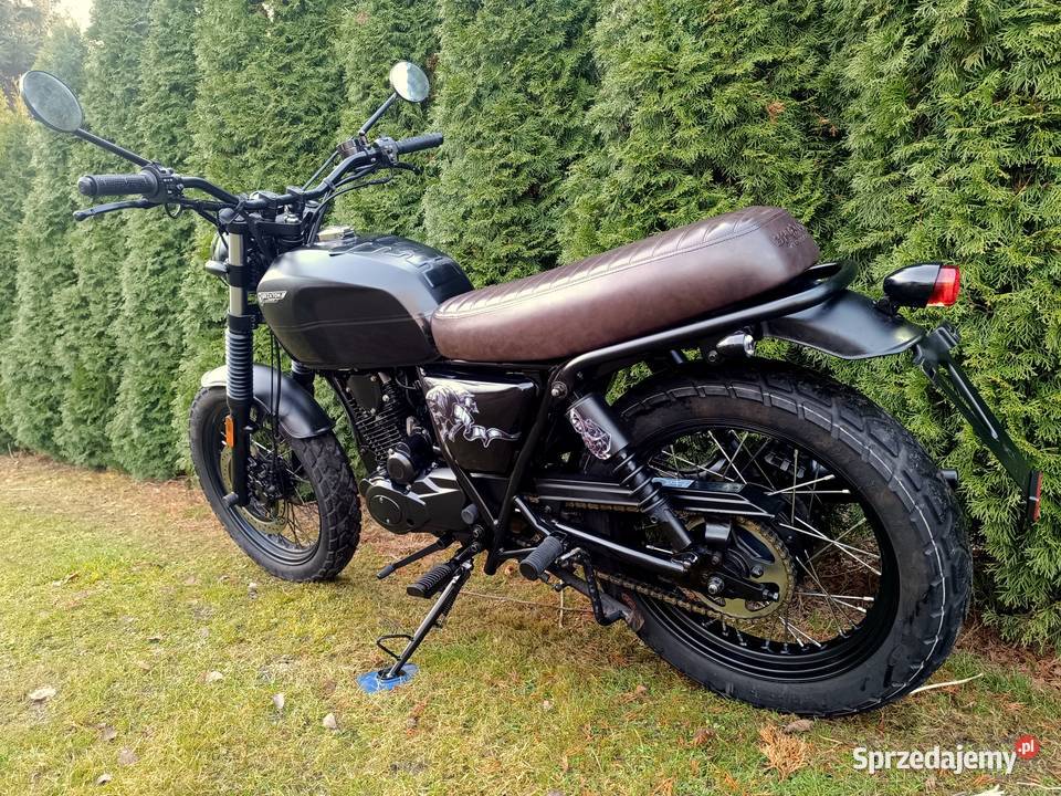 brixton bx 125 ABS Cafe Racer Cromwell kat B sprzedam