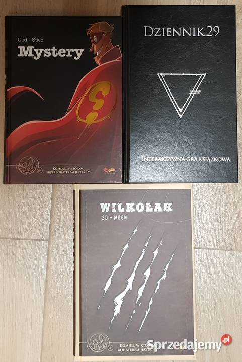 Paragrafówki Mystery Dziennik 29 Wilkołak Ząbki