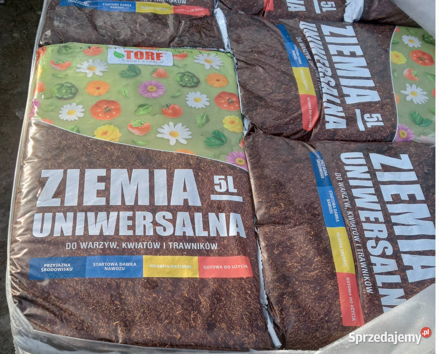 Ziemia uniwersalna Torf ilości paletowe hurtowe wielkopolskie