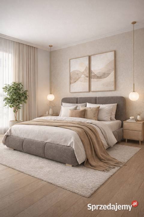 ŚLICZNE Łóżko SORENO 160x200 z pojemnikiem Katowice