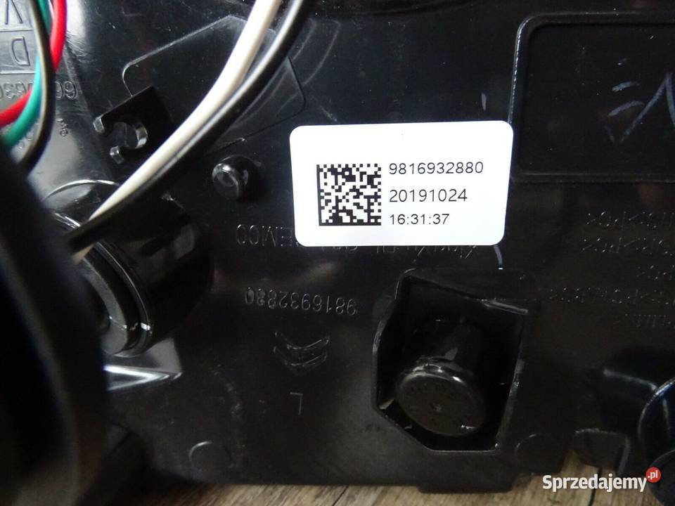 CITROEN C5 AIRCROSS LAMPA TYLNA LEWA EU lampy tylne dolnośląskie
