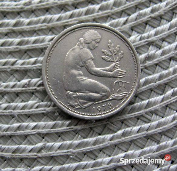 Niemcy 50 fenigów 1978 F Kalisz