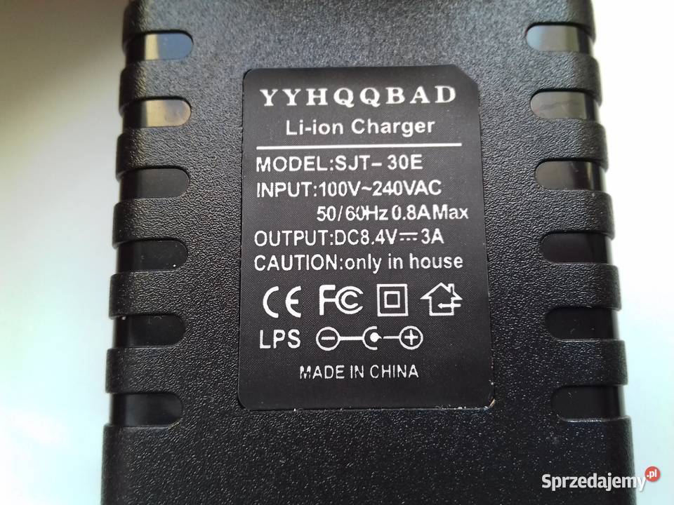 Zasilacz DC 84V 3A 55mm x 2125mm YYHQQBAD Liion Bydgoszcz