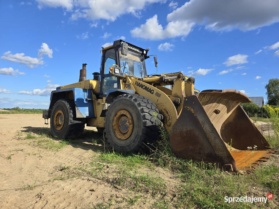 Ładowarka HANOMAG 70 E 4x4 20 t Pozostałe Augustów