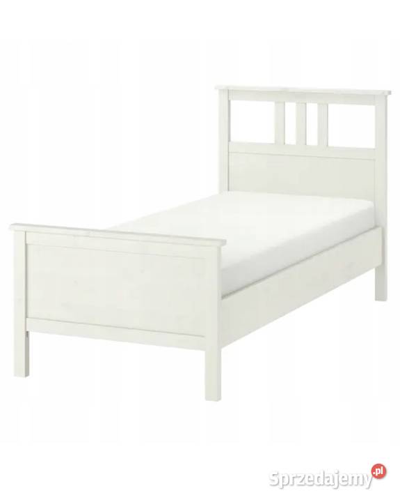 Łóżko Ikea białe Hemnes 90x200 używane Warszawa