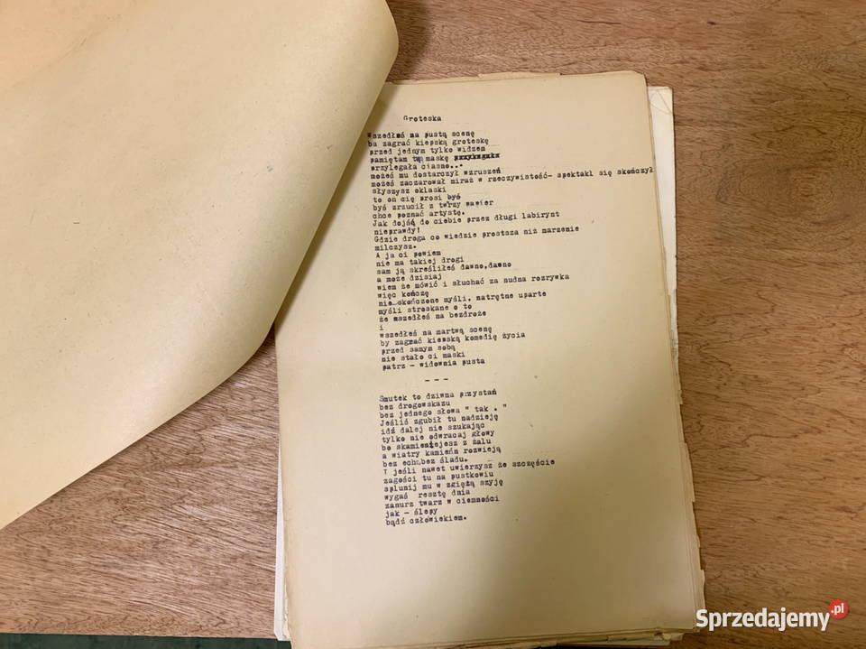 Zestaw starrych wierszy z lat 60tych podkarpackie Stalowa Wola