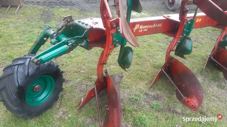 Pług kverneland EG100 z liniowaniem