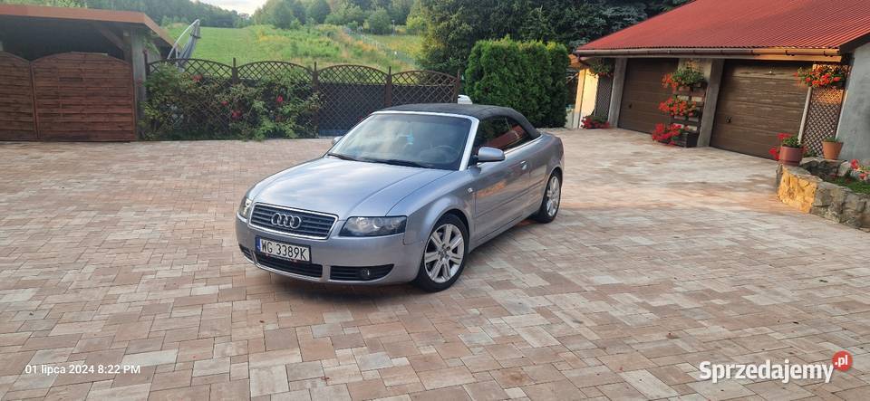Audi A4 B6 Cabrio sline 1800cm3 Masłów Pierwszy