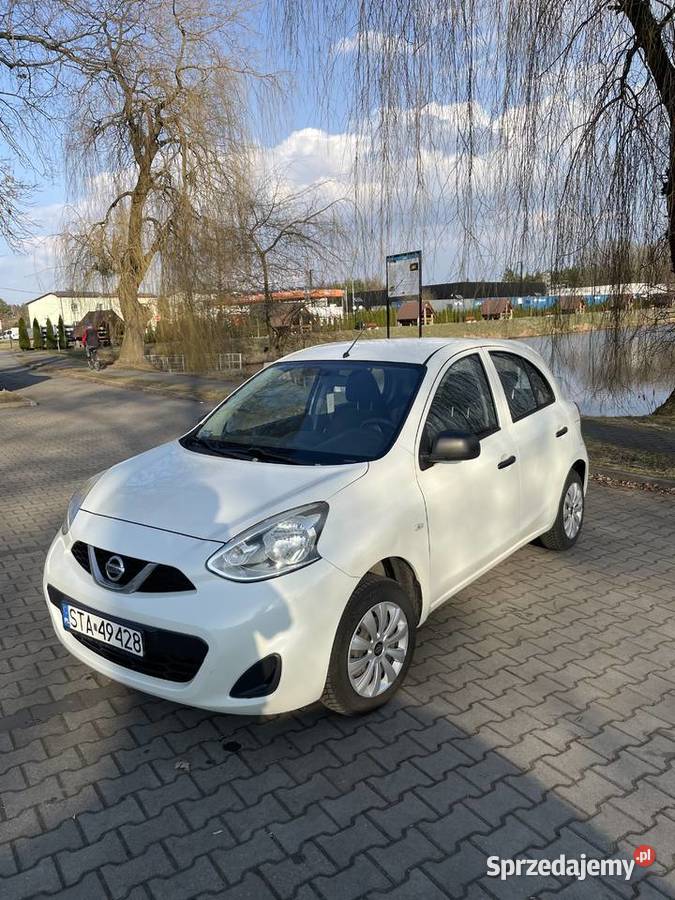Nissan Micra K13 2015 12 Benzyna Biała manualna Kalety