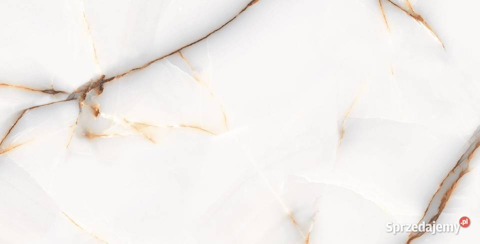 Gres Onyx Gold Strom połysk 60x120x05 144 m2 2 K Budownictwo i akcesoria