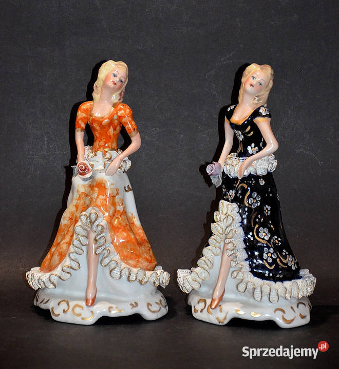 Porcelana figurka 2 do kolekcji Roceram Alba Środa Wielkopolska