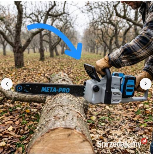 BRUSHLESS BATTERY CHAINSAW 16 1000W 2x4Ah Błonie