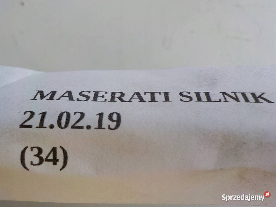 PRZEWÓD PALIWOWY LISTWY WTRSK MASERATI GHIBLI wielkopolskie Nowy Tomyśl sprzedam