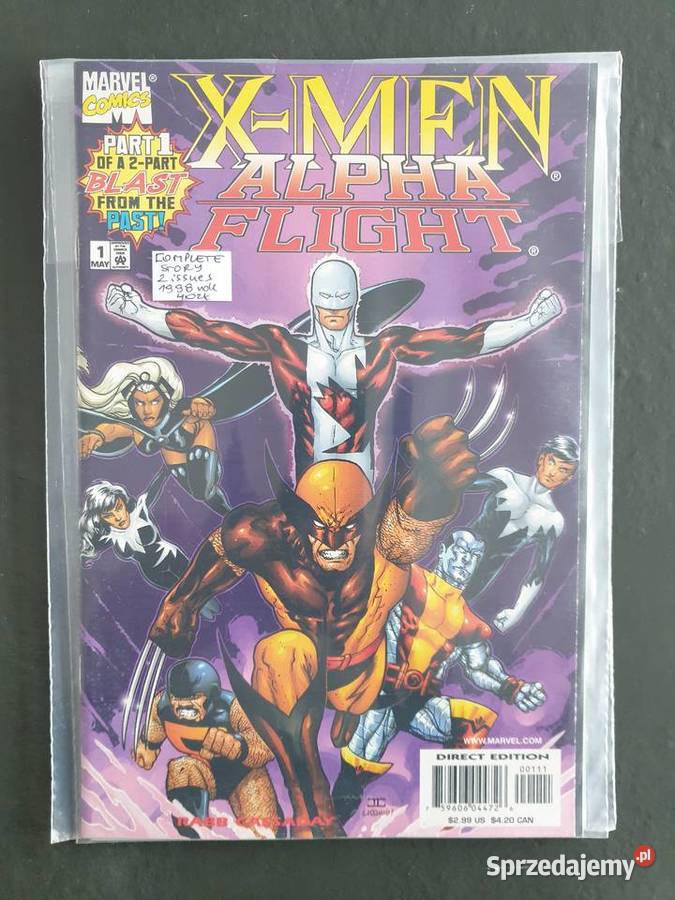 XMen Alpha Flight Blast from the Past 2 komiksy Gdynia