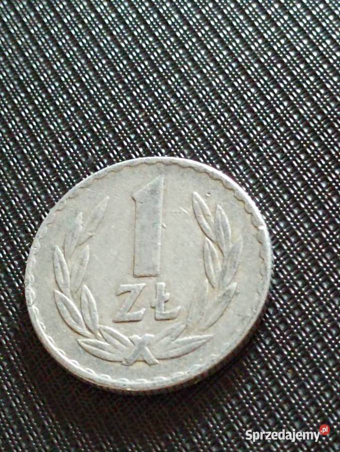 Sprzedam drugie 1 zl 1974 r zzm