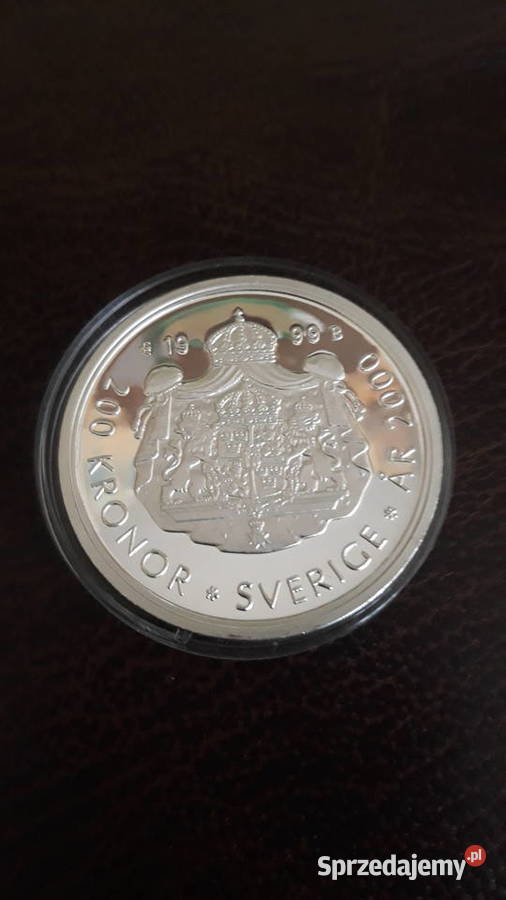 200 KoronSzwecja2000 rKarol XVI Gustaw i Konin