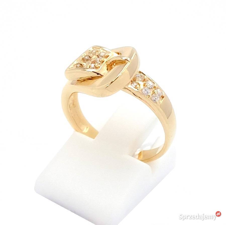 Pierścionek r135 Złoty pr585 Pasek z Klamrą Z694 Poznań