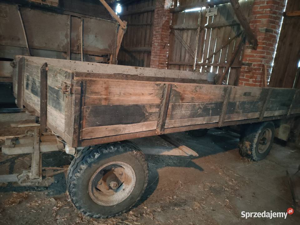 Przyczepa rolnicza nieuszkodzony Lipce Reymontowskie