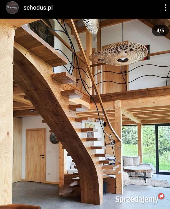 Schody gięte Schody spiralne Schody łuku SCHODUS Nowy Sącz sprzedam