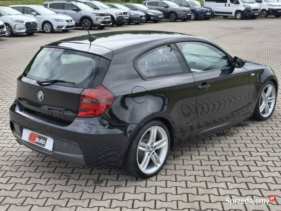 BMW 118 mpakiet edition 20 diesel 143 automat czarny Kęty sprzedam
