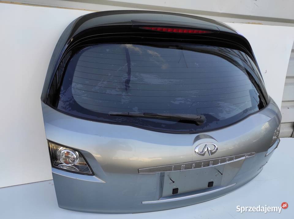 KLAPA BAGAŻNIKA GOŁA INFINITI FX35 FX45 Karoseria Nowy Tomyśl