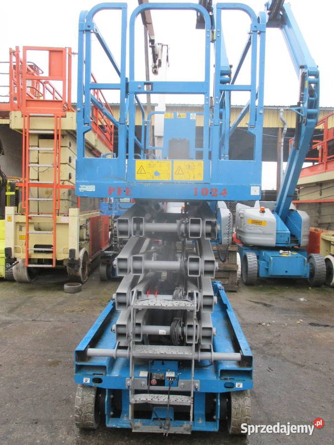 Podnośnik nożycowy zwyżka 12 m Genie GS3246