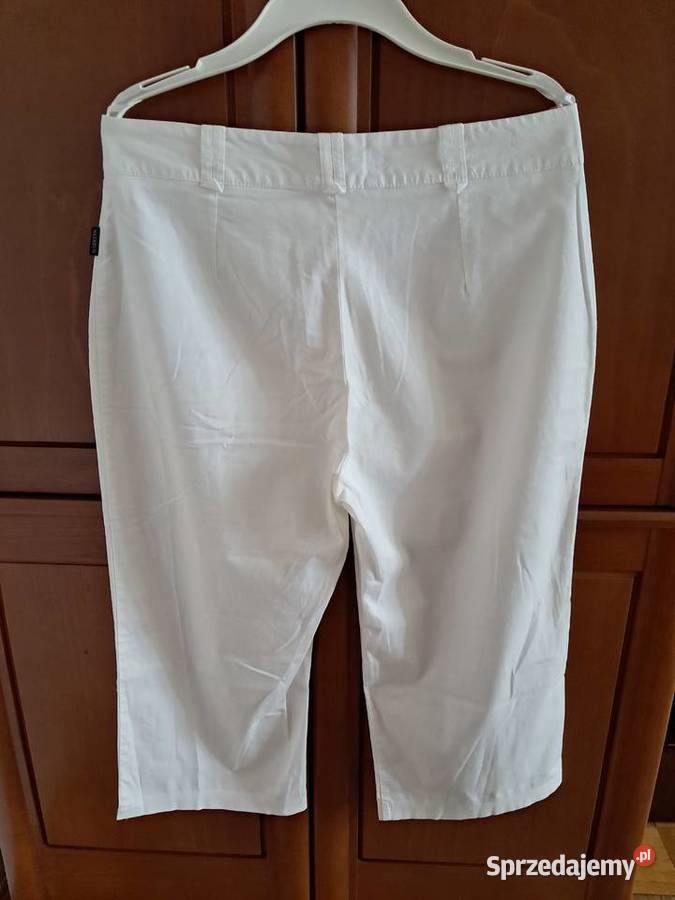 Spodenki damskie rybaczki białe Mashrum do Kraków