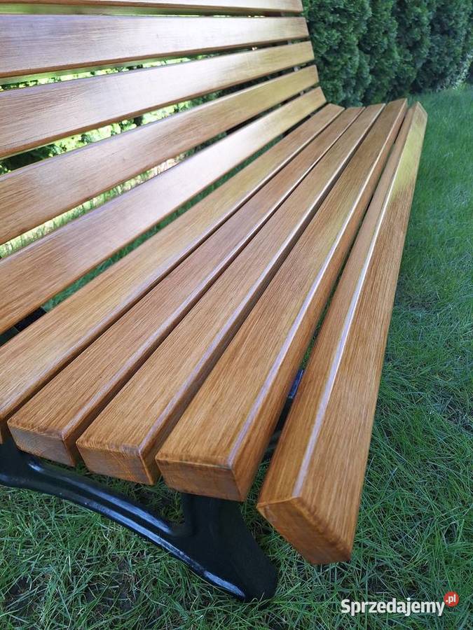 Ławka ogrodowa nogi żeliwneŁódzka Ożarów Mazowiecki