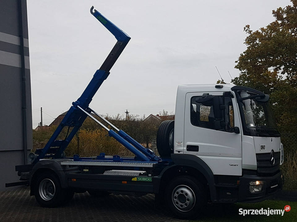 Mercedes ATEGO 1221 HAKOWIEC 4x2 KLIMA MANUAL DO Poręba sprzedam