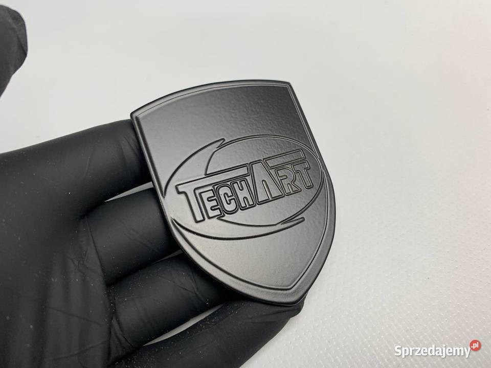 EMBLEMAT ZNACZEK LOGO NA MASKĘ PORSCHE TechArt Emblematy sprzedam
