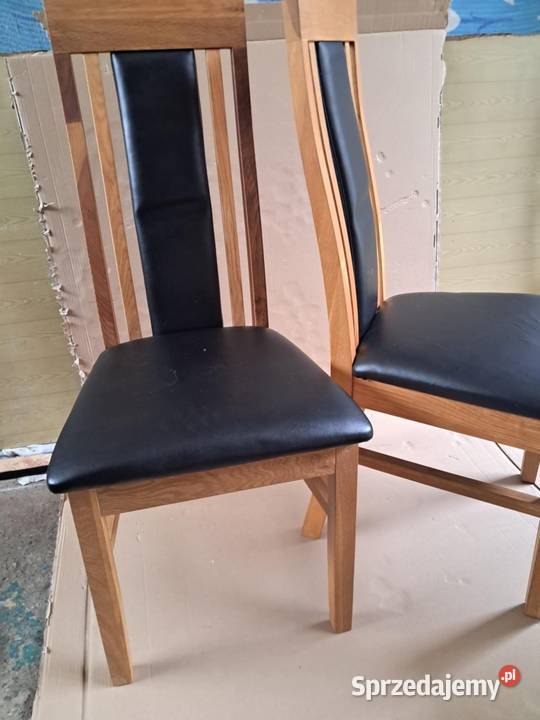 Krzesła bukoweduży komplet