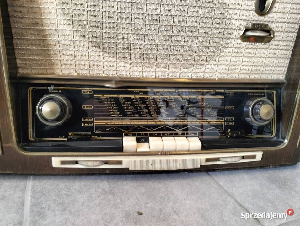Radio stare Grundig lata 50