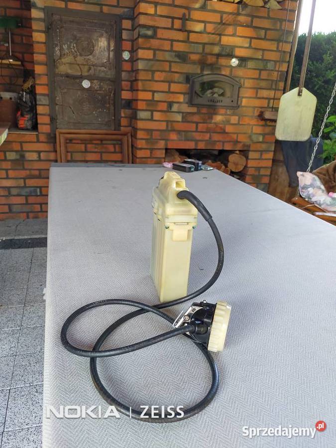 Lampa Górnicza Akumulatorowa Nahełmna Rc12M