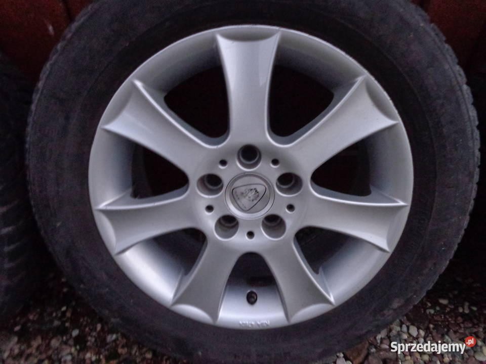 Felgi aluminiowe 5x108 z oponami zimowymi 21555 Ostróda